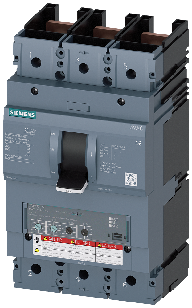 3VA6325-5HN31-0AA0 - Siemens - Molded Case Circuit Breakers