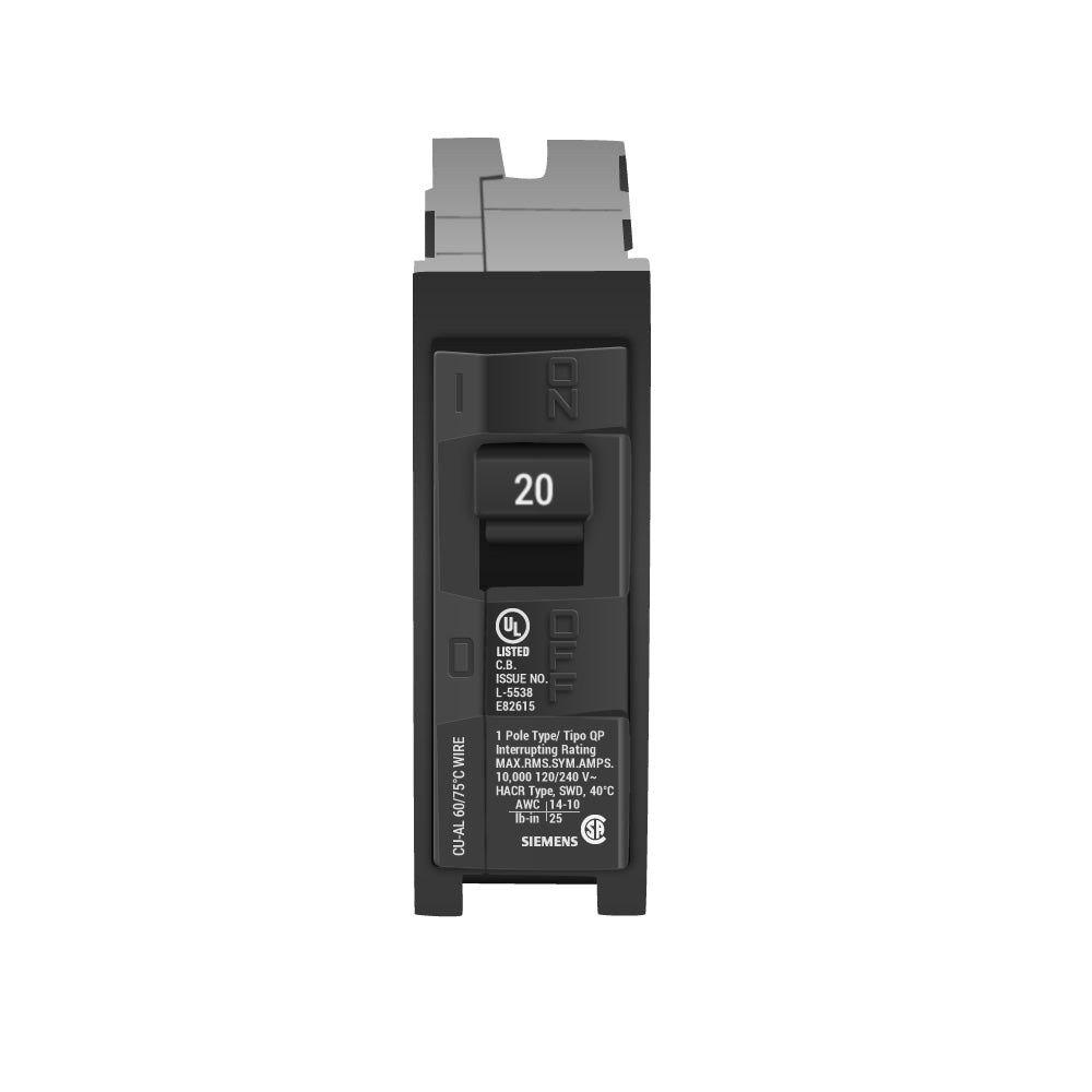 Q120 - Siemens - 20 Amp Circuit Breaker – Canada Breakers
