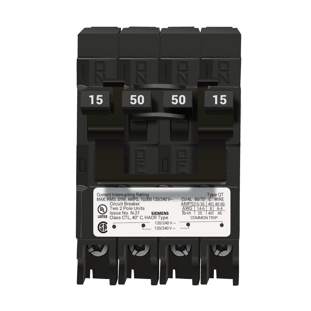 Q21550CT2 - Siemens - Molded Case – Canada Breakers