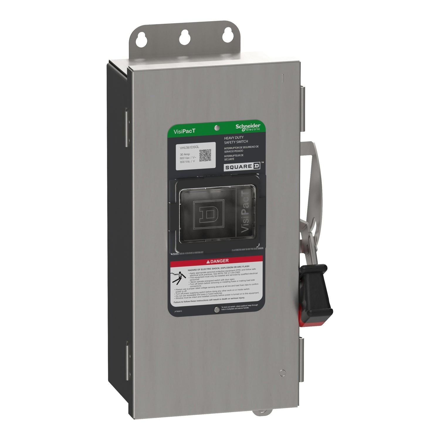VHU361DSGL - Square D - Safety Switch