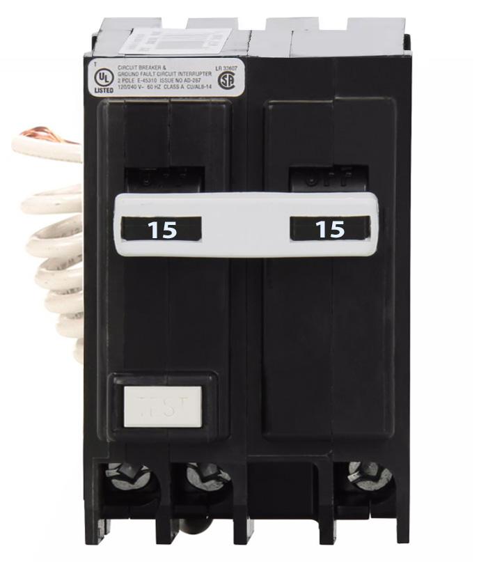 GFTCB215 - Eaton - 15 Amp GFCI Circuit Breaker – Canada Breakers