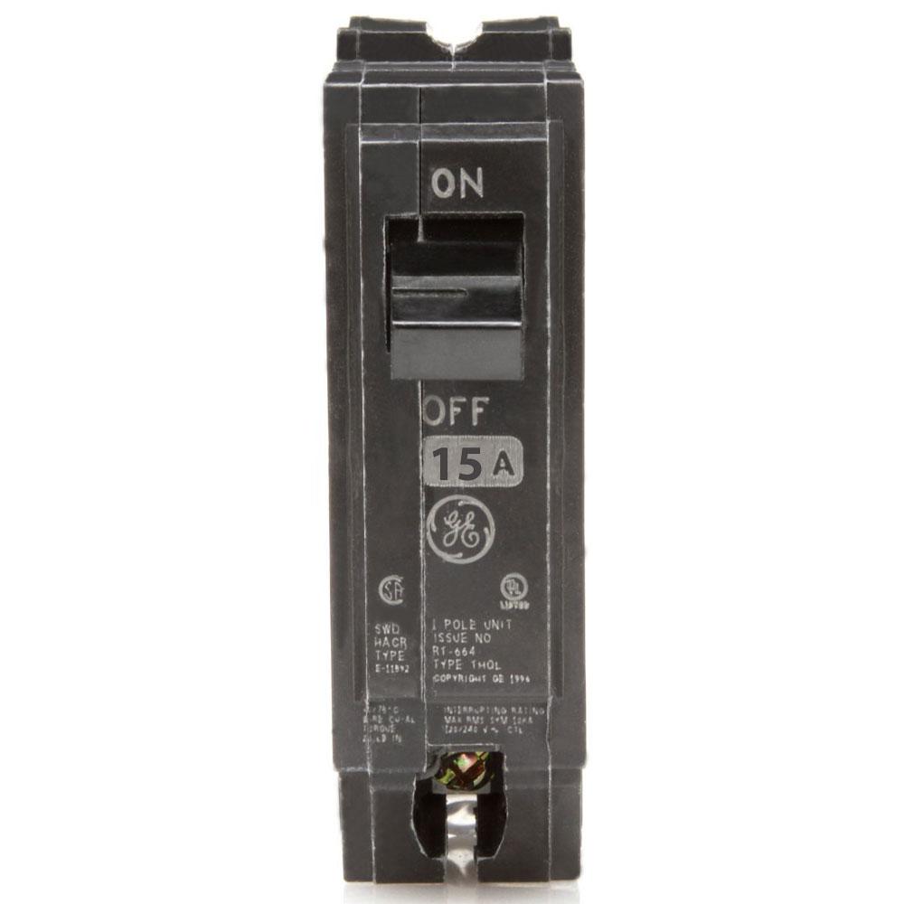 THQL1115 GE 15 Amp Circuit Breaker Canada Breakers