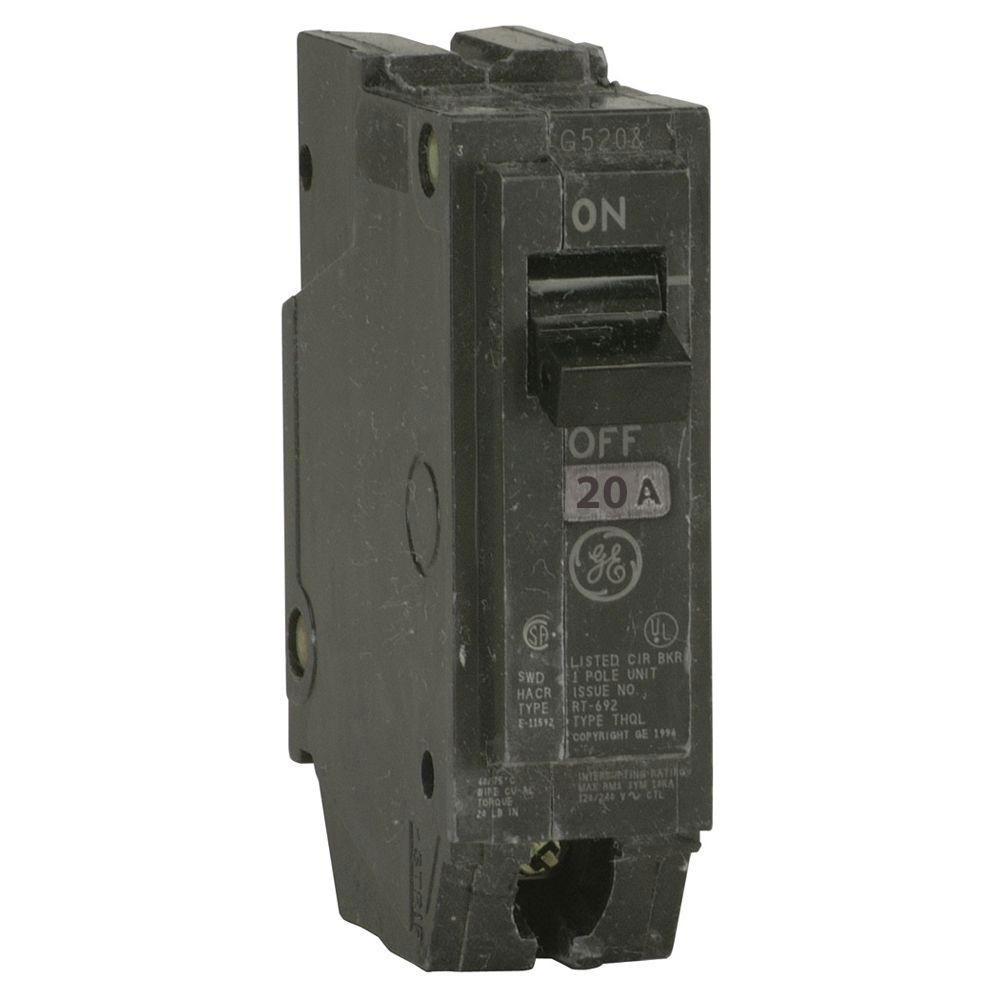 THQL1120 - GE - 20 Amp Circuit Breaker