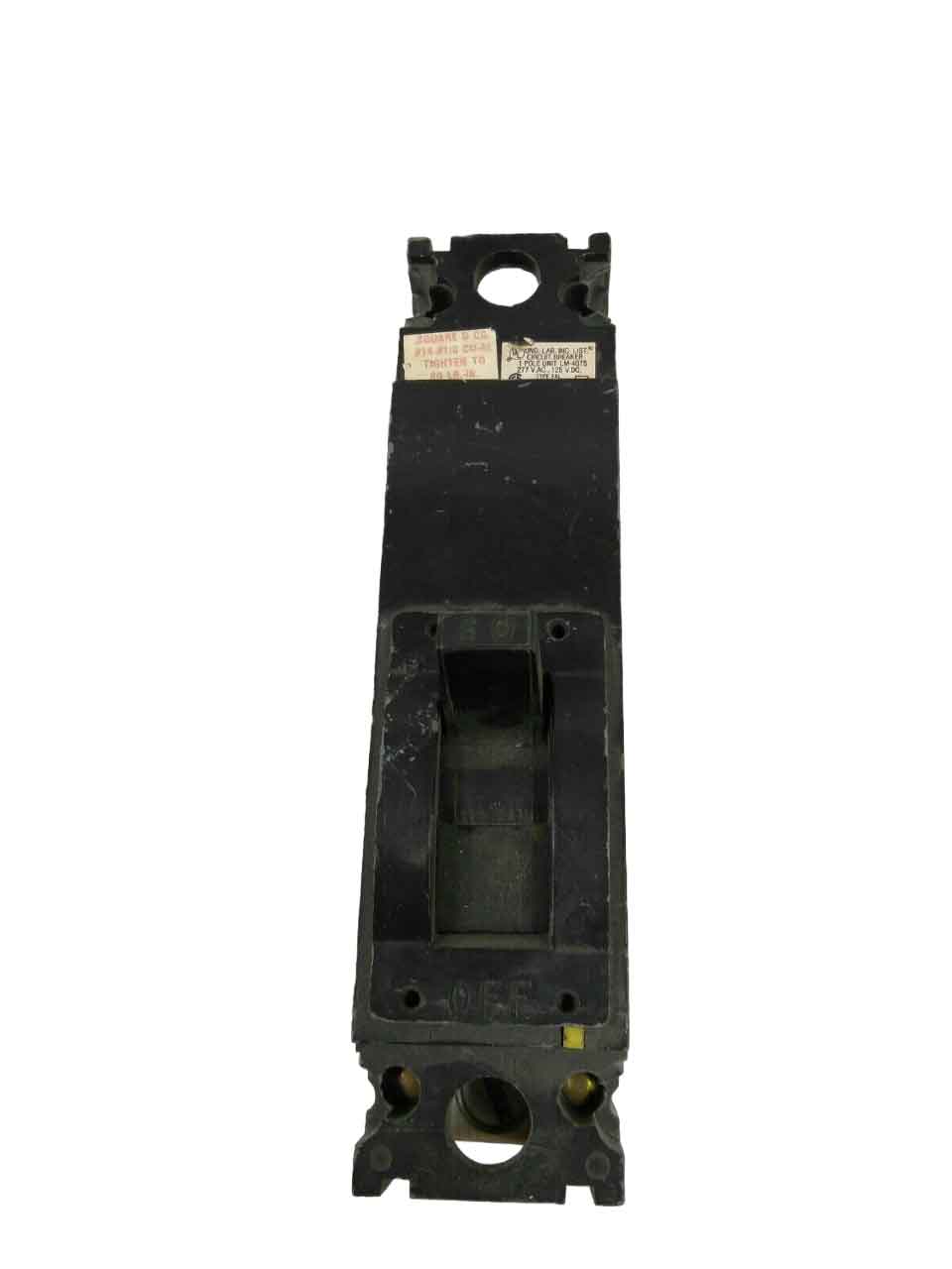 FAL14060 - Square D - Molded Case
Circuit Breakers