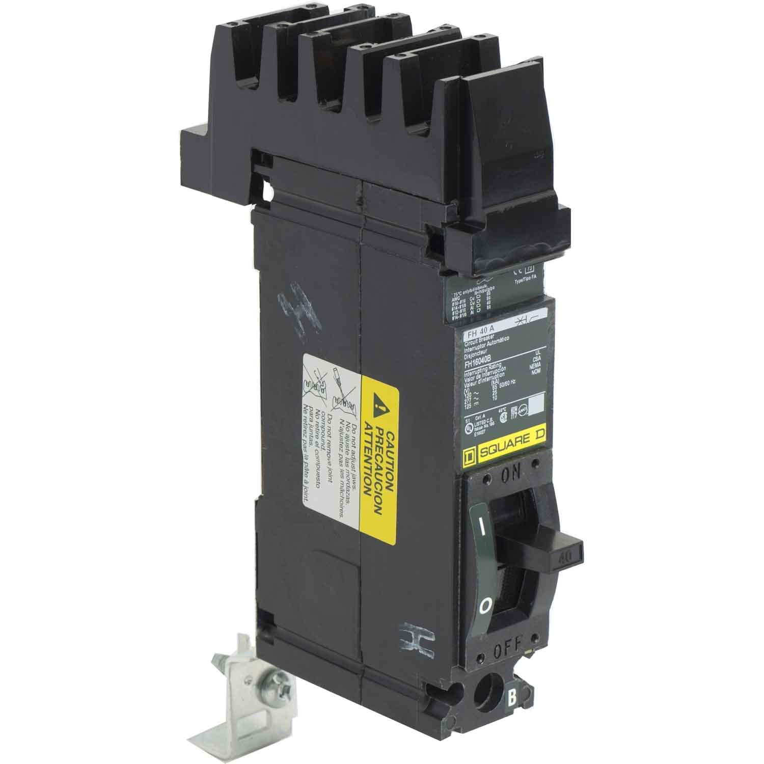 FH16040B - Square D - Molded Case
Circuit Breakers