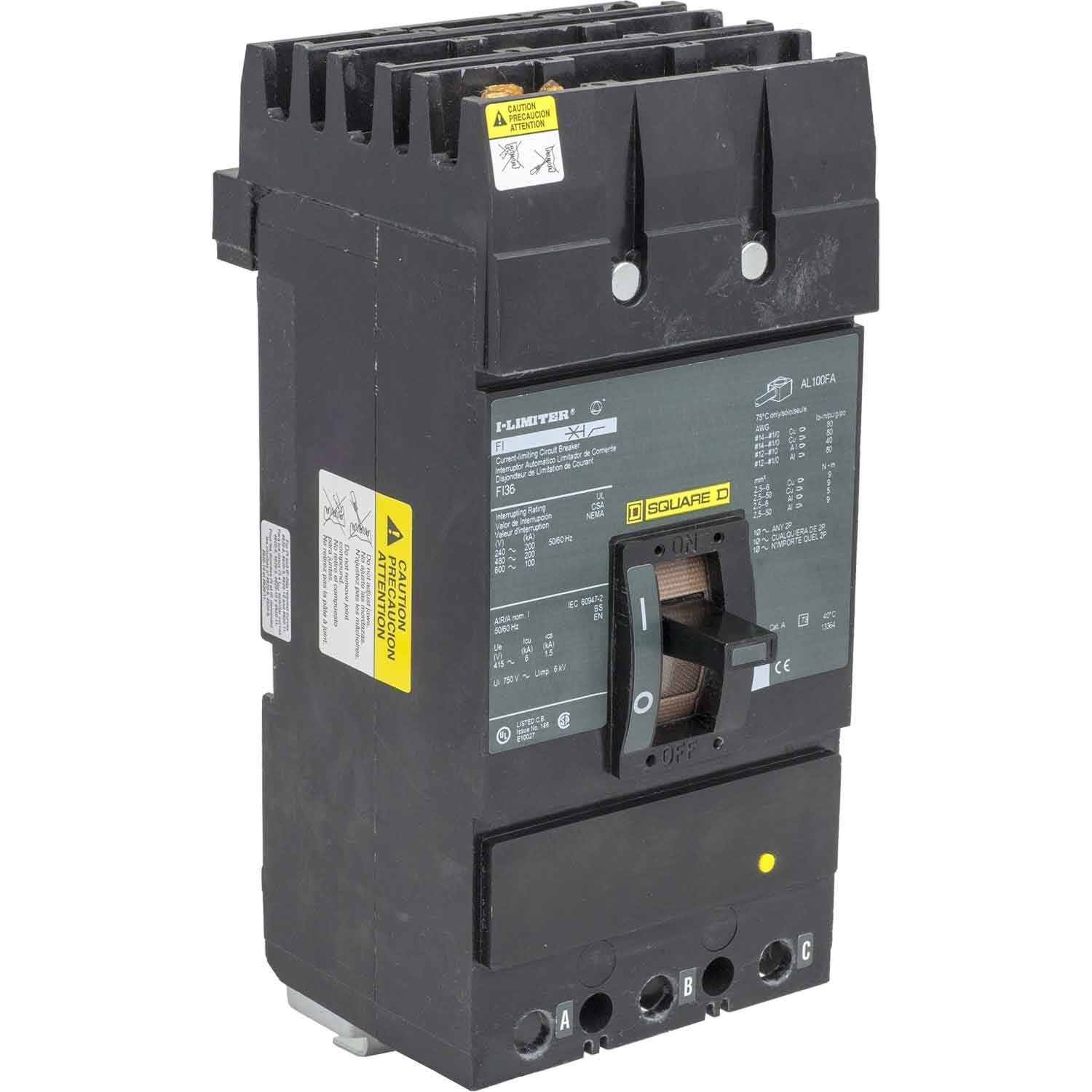 FI36025 - Square D - Molded Case
Circuit Breakers