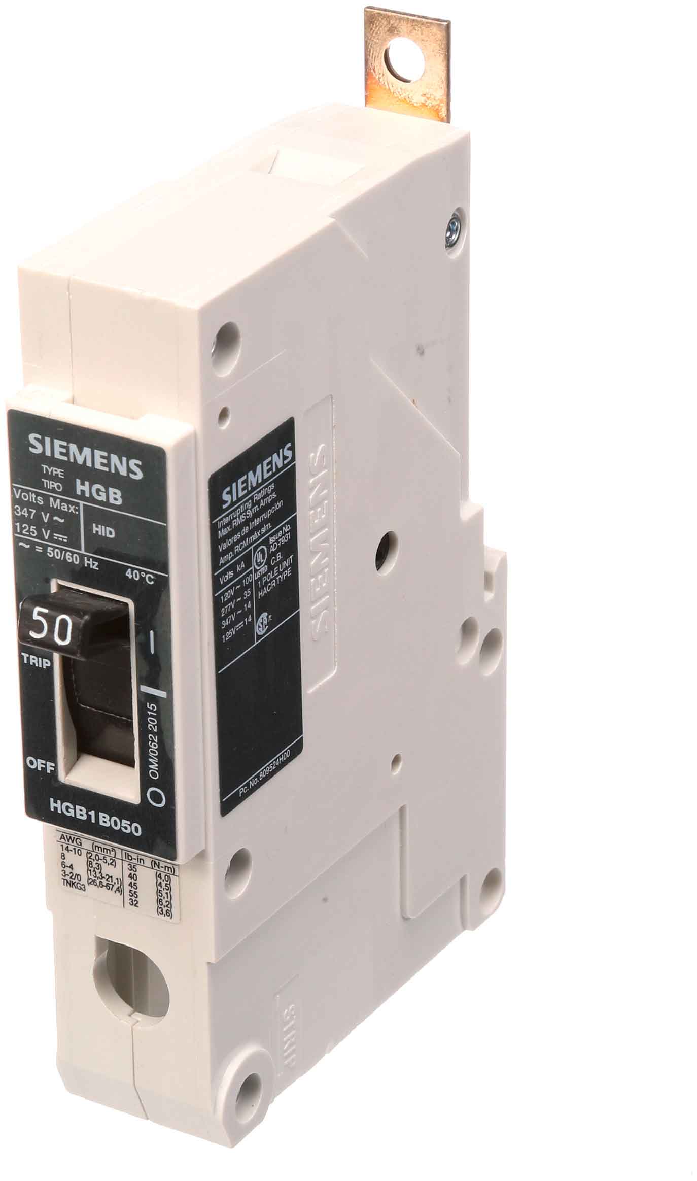 HGB1B050B - Siemens - Molded Case