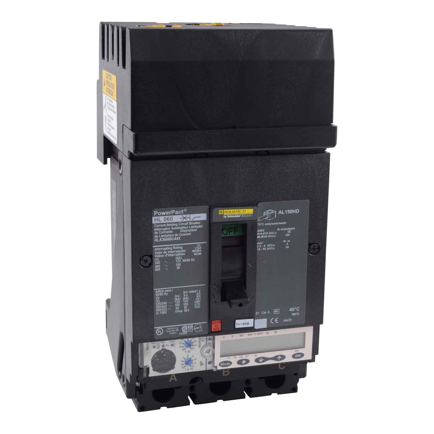 HLA36060U44X - Square D - Molded Case Circuit Breakers