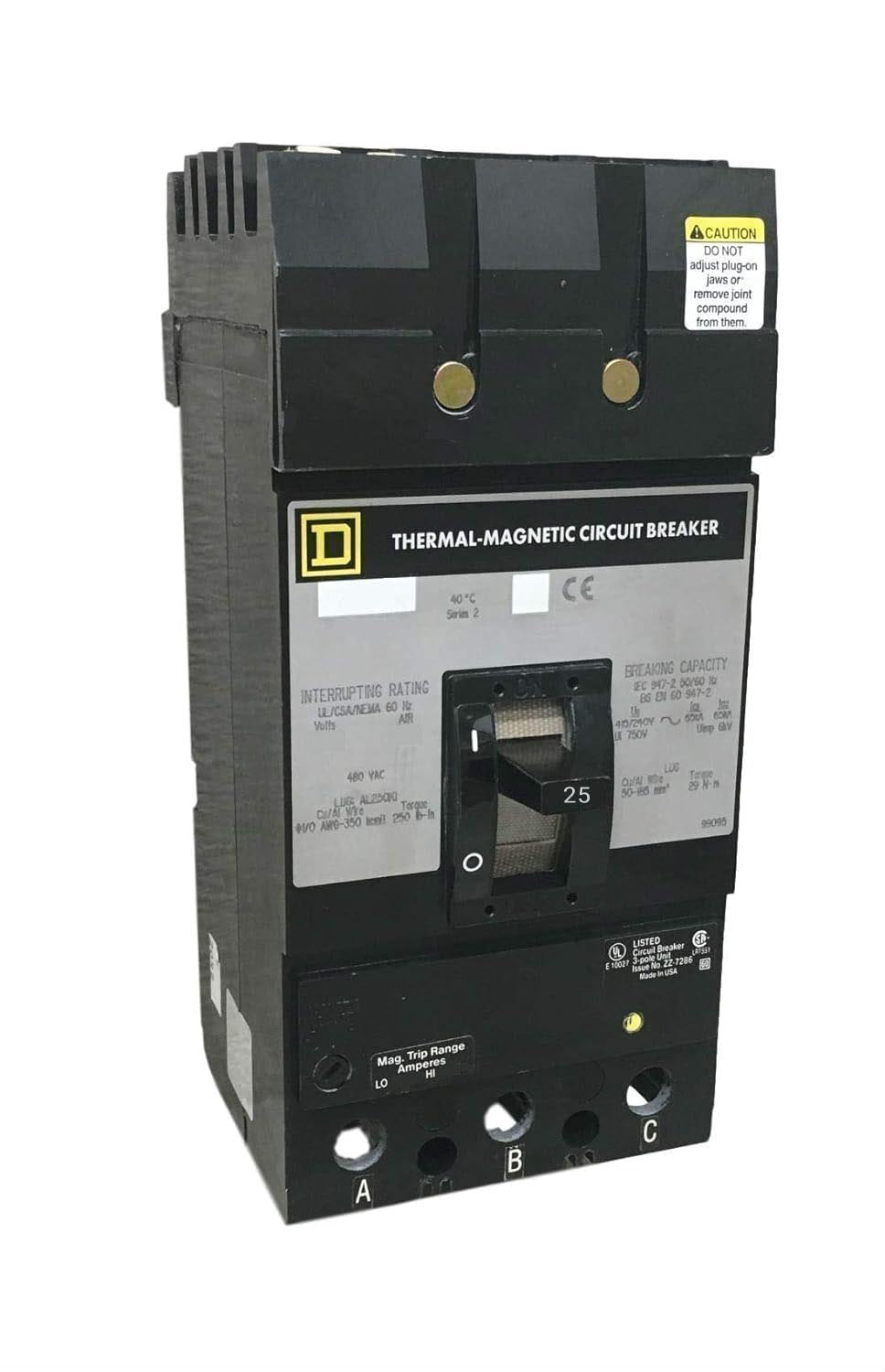 KI36225 - Square D - Molded Case
Circuit Breakers