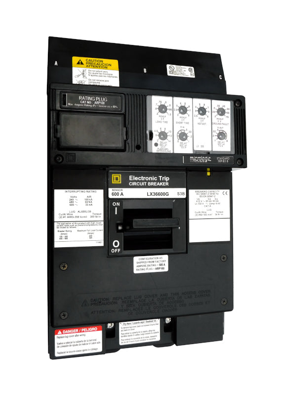 LX36600G - Square D - Molded Case
Circuit Breakers