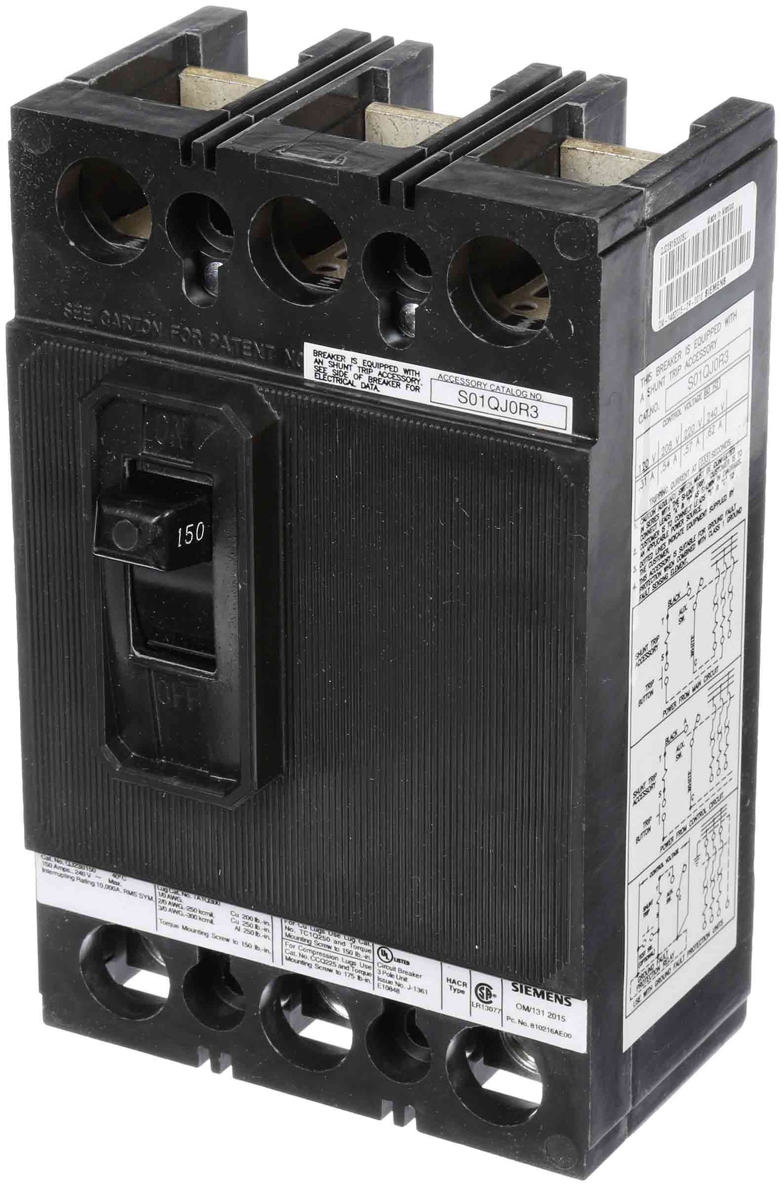 QJ23B15000S01 - Siemens - Molded Case