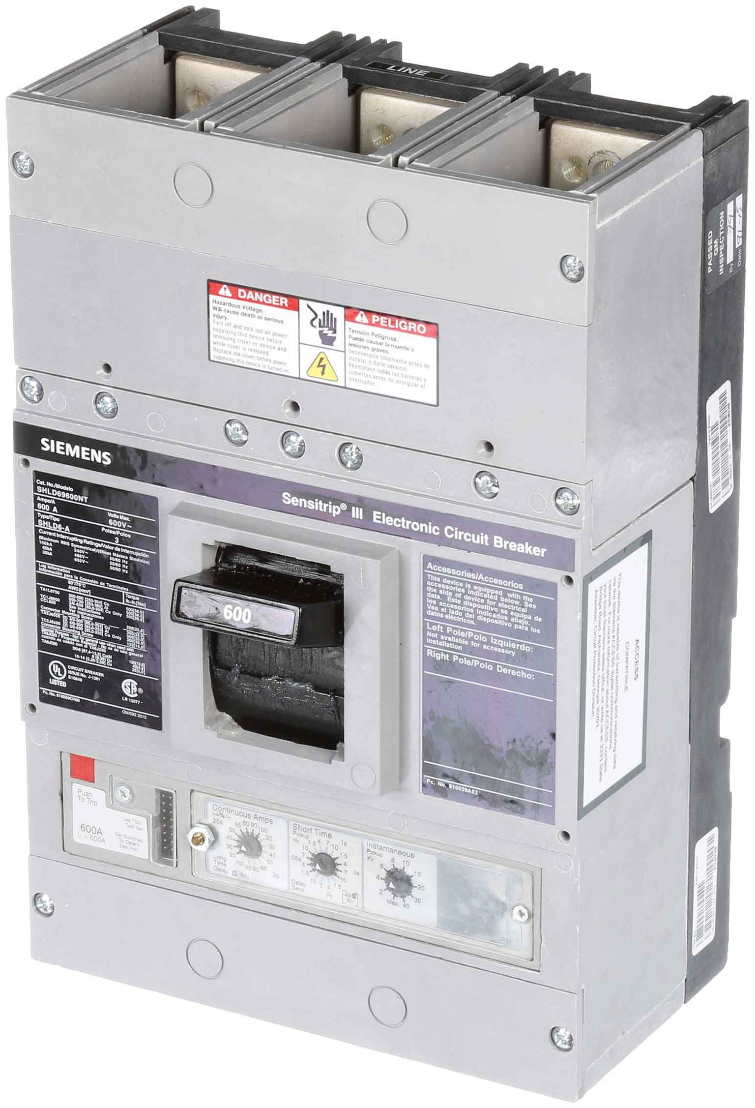 SHLD69600NT - Siemens - Molded Case