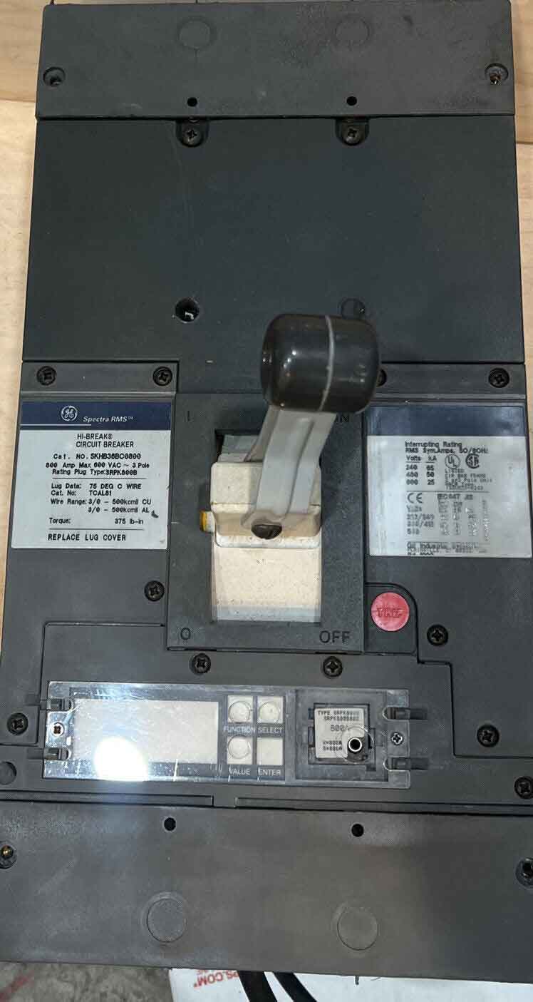 SKHB36BC0800 - General Electrics - Molded Case Circuit Breakers