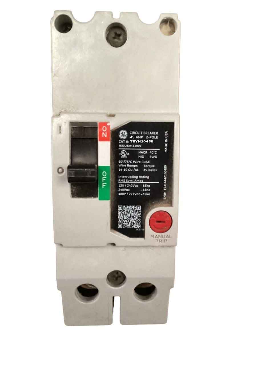 TEYH2045B - General Electrics - Molded Case Circuit Breakers