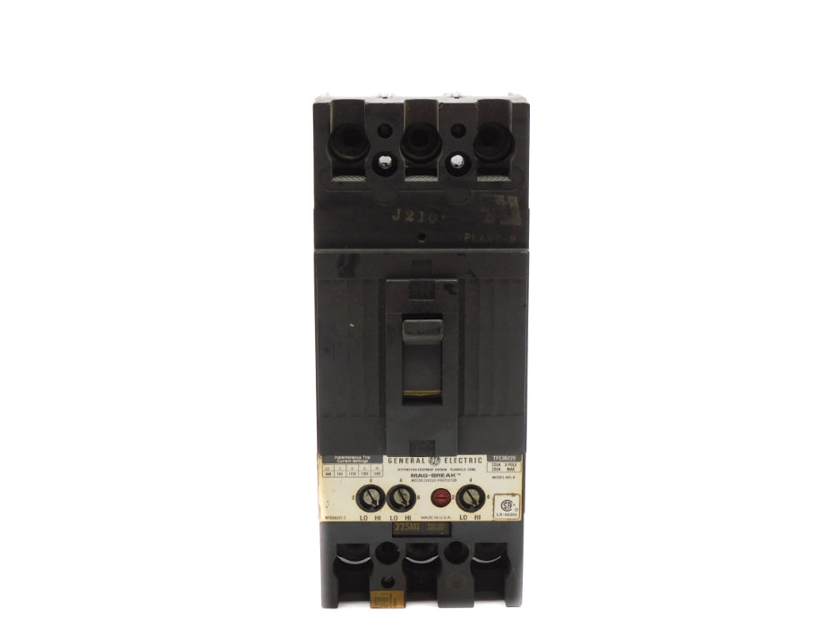 TFC36225 - General Electrics - Molded Case Circuit Breakers