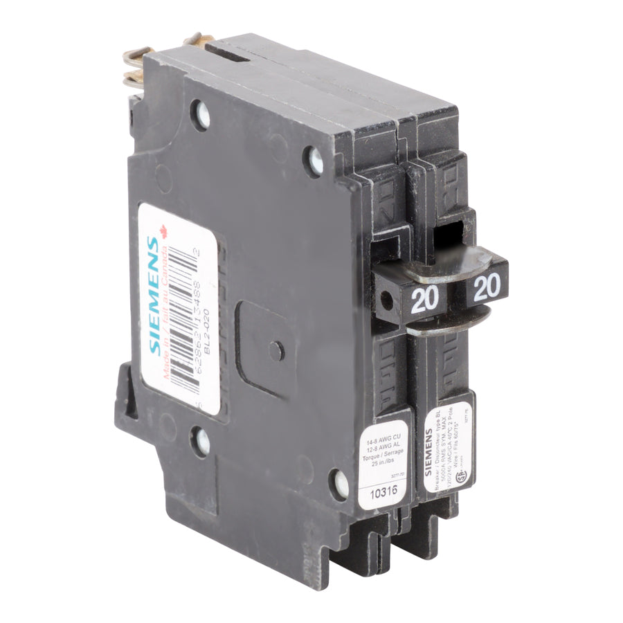 si★ BL2-020 Siemens - Blue-Line 20 Amp Circuit Breaker – Canada