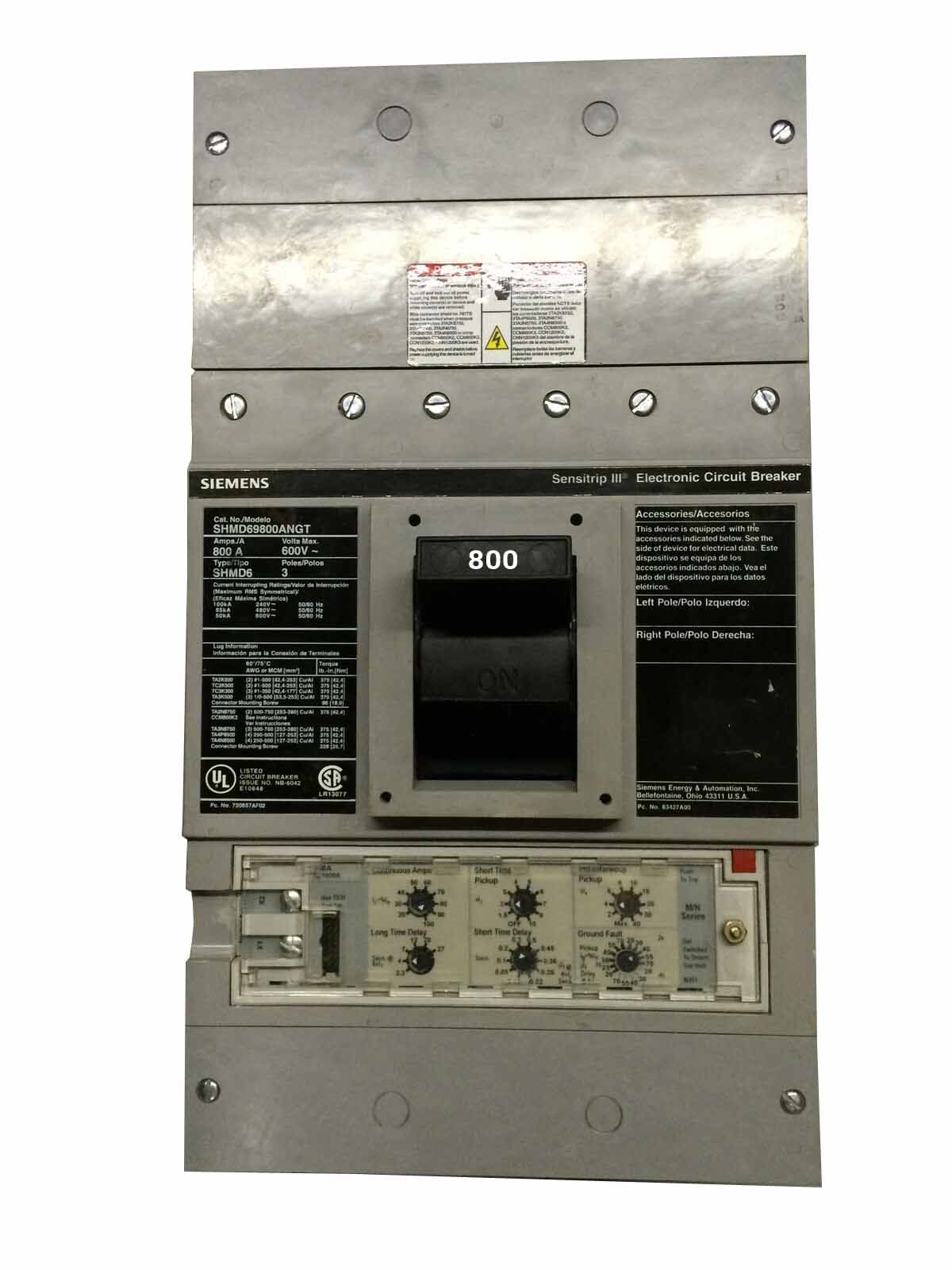 SHMD69800ANGT - Siemens - Molded Case