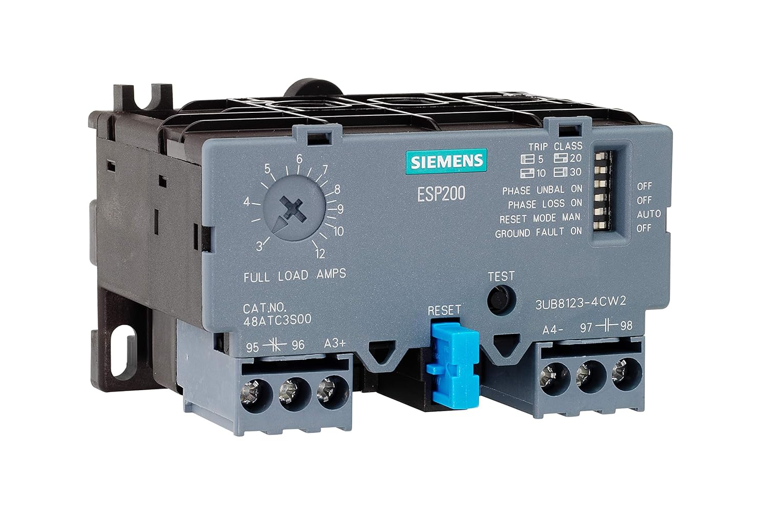 3UB81234EW2 - Siemens - 40 Amp Motor Starter Overload Relay
