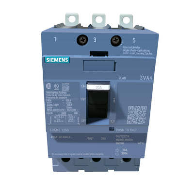 3VA4120-4ED34-0AA0 - Siemens - Molded Case Circuit Breakers