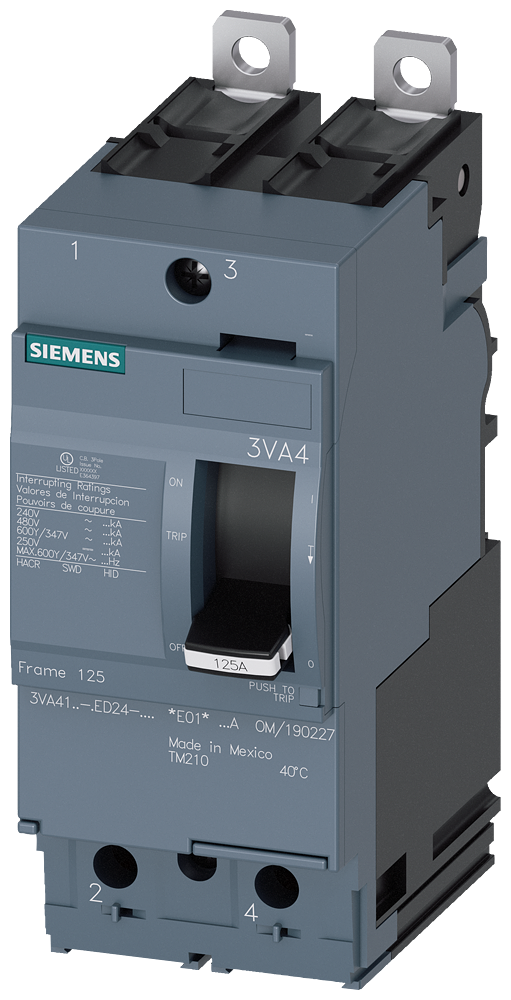 3VA4160-6ED24-0AA0 - Siemens - Molded Case Circuit Breakers