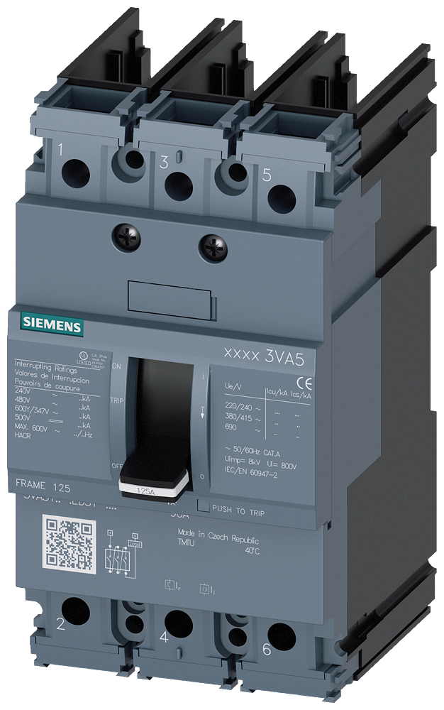 3VA5112-4ED31-0AA0 - Siemens - Molded Case Circuit Breakers