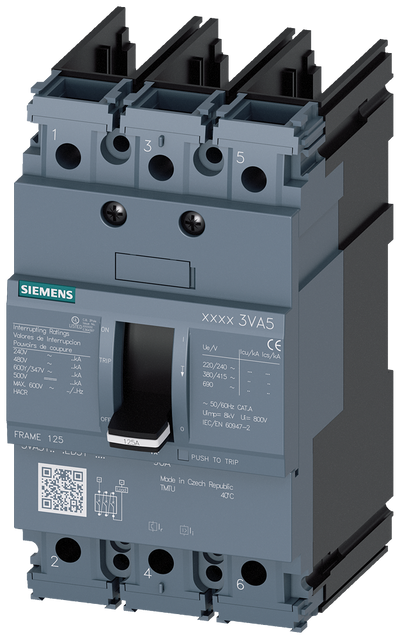 3VA5112-4ED31-0AA0 - Siemens - Molded Case Circuit Breakers