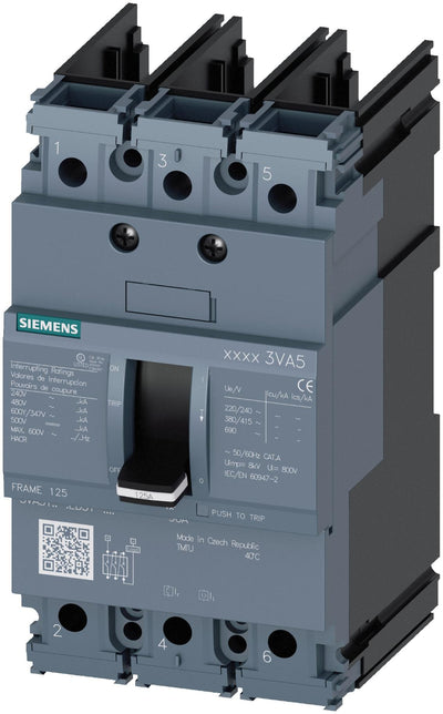 3VA5180-6ED31-0AA0 - Siemens - Molded Case Circuit Breakers