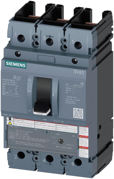 3VA5220-6EC31-0AA0 - Siemens - Molded Case Circuit Breakers