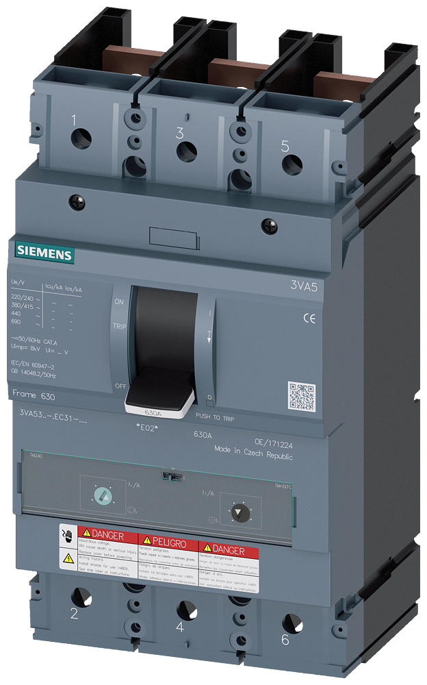3VA5325-5EC31-0AA0 - Siemens - Molded Case Circuit Breakers