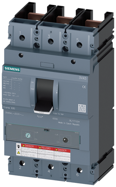 3VA5460-6EC31-0AA0 - Siemens - Molded Case Circuit Breakers