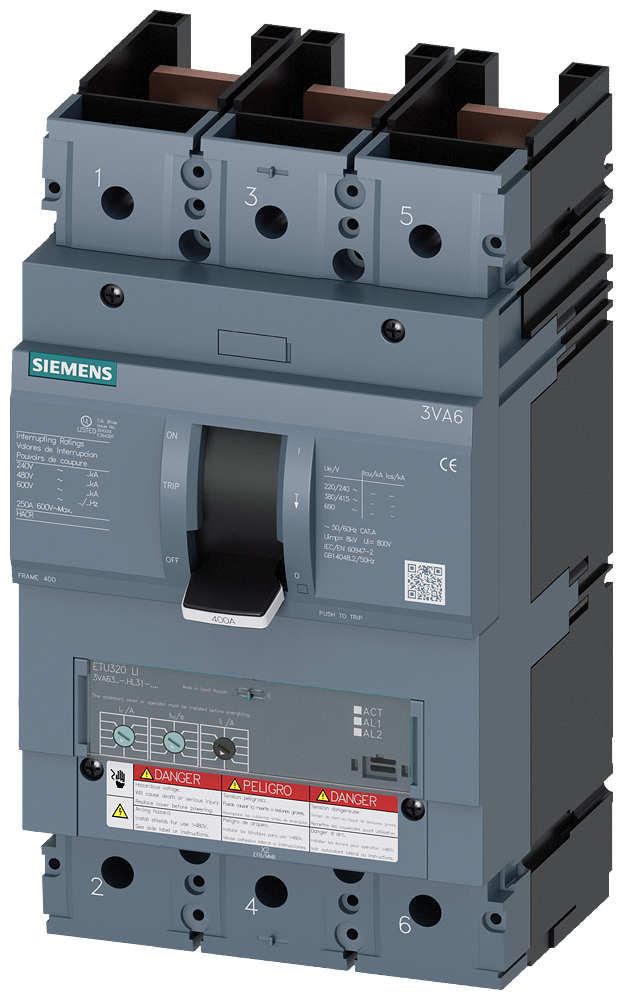 3VA6325-6HL31-0AA0 - Siemens - Molded Case Circuit Breakers