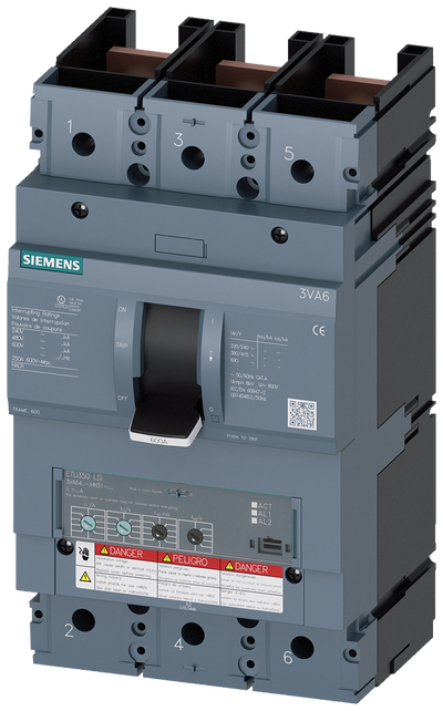 3VA6460-7HN31-0AA0 - Siemens - Molded Case Circuit Breakers