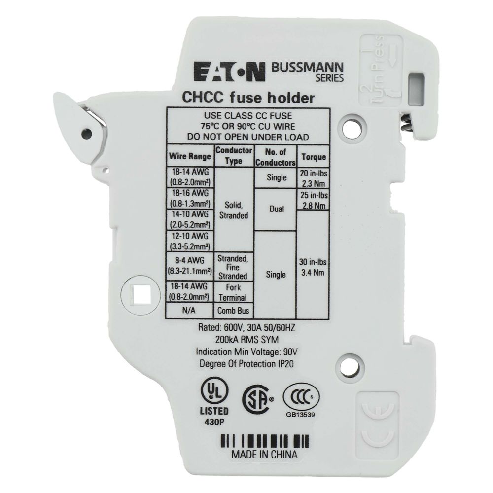 CHCC1DU - Eaton - Modular Fuse Holder