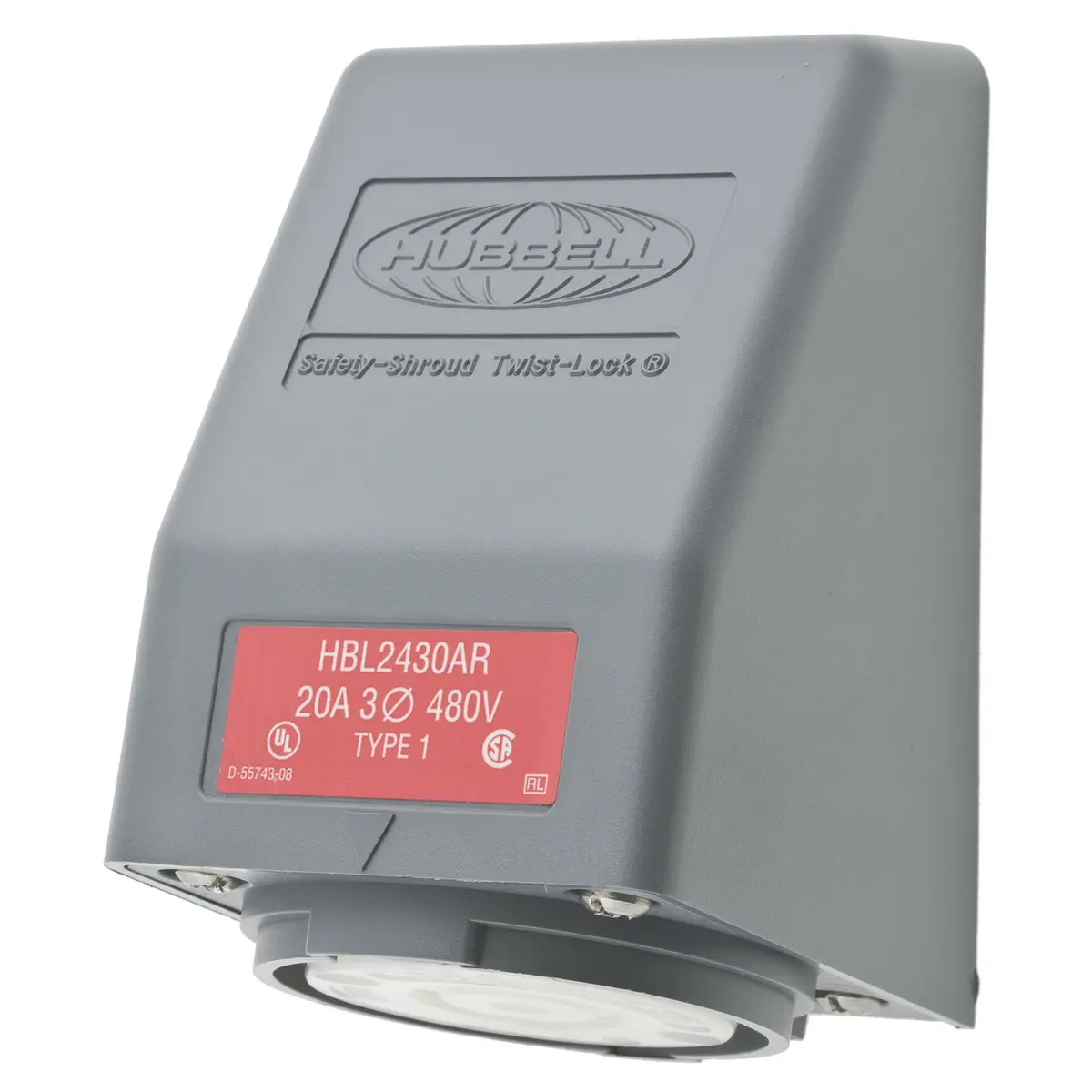 HBL2430AR - Hubbell - Locking Devices, Twist-Lock