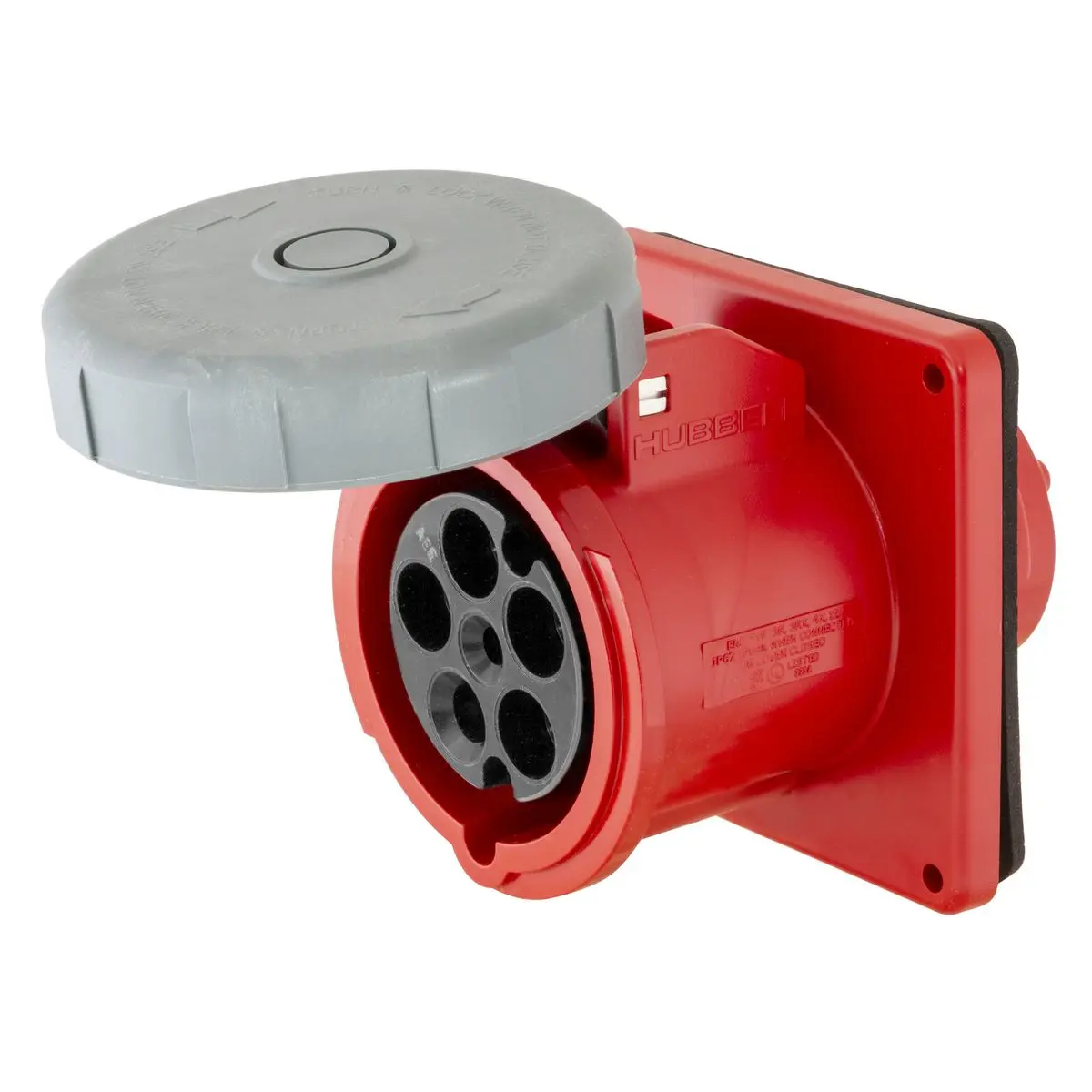 HBL516R1W - Hubbell - Watertight Receptacle