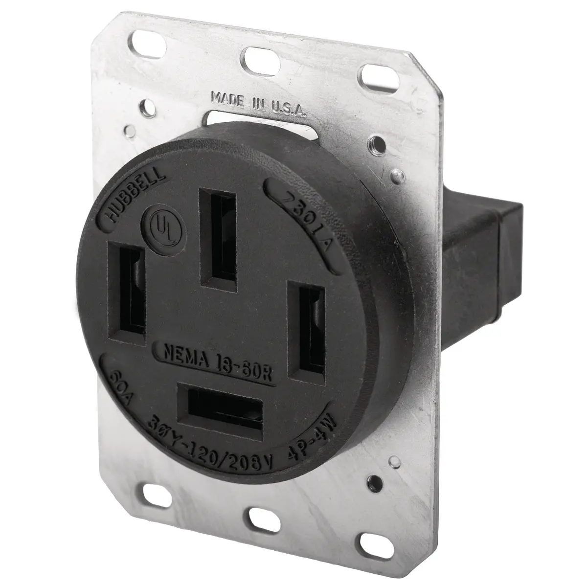 HBL7301A - Hubbell - Single Receptacle