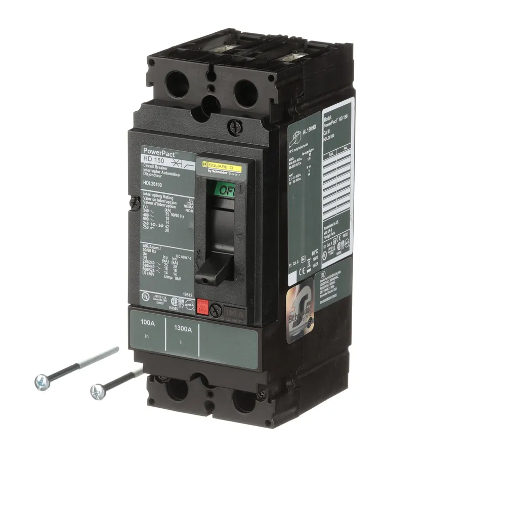 HDL26100 - Square D - Molded Case Circuit Breakers