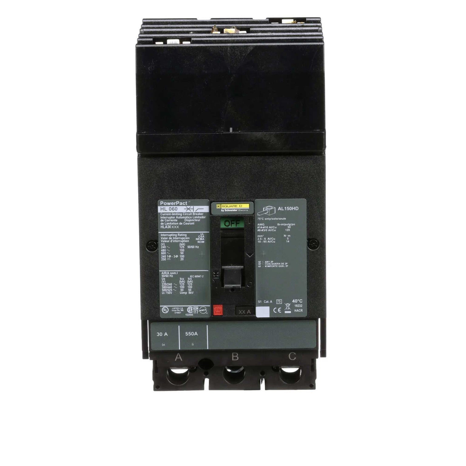 HLA36050 - Square D - Molded Case Circuit Breaker