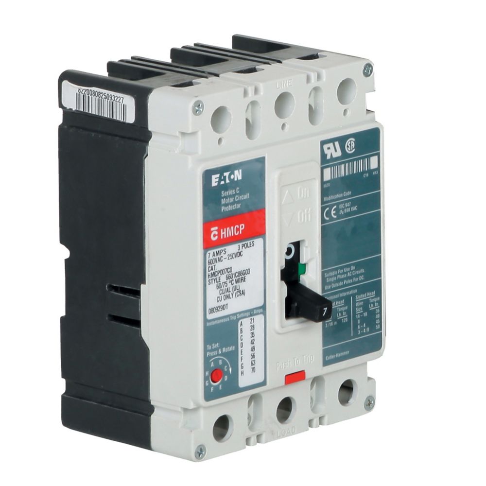 HMCP007C0CA01 - Eaton - Molded case circuit breaker