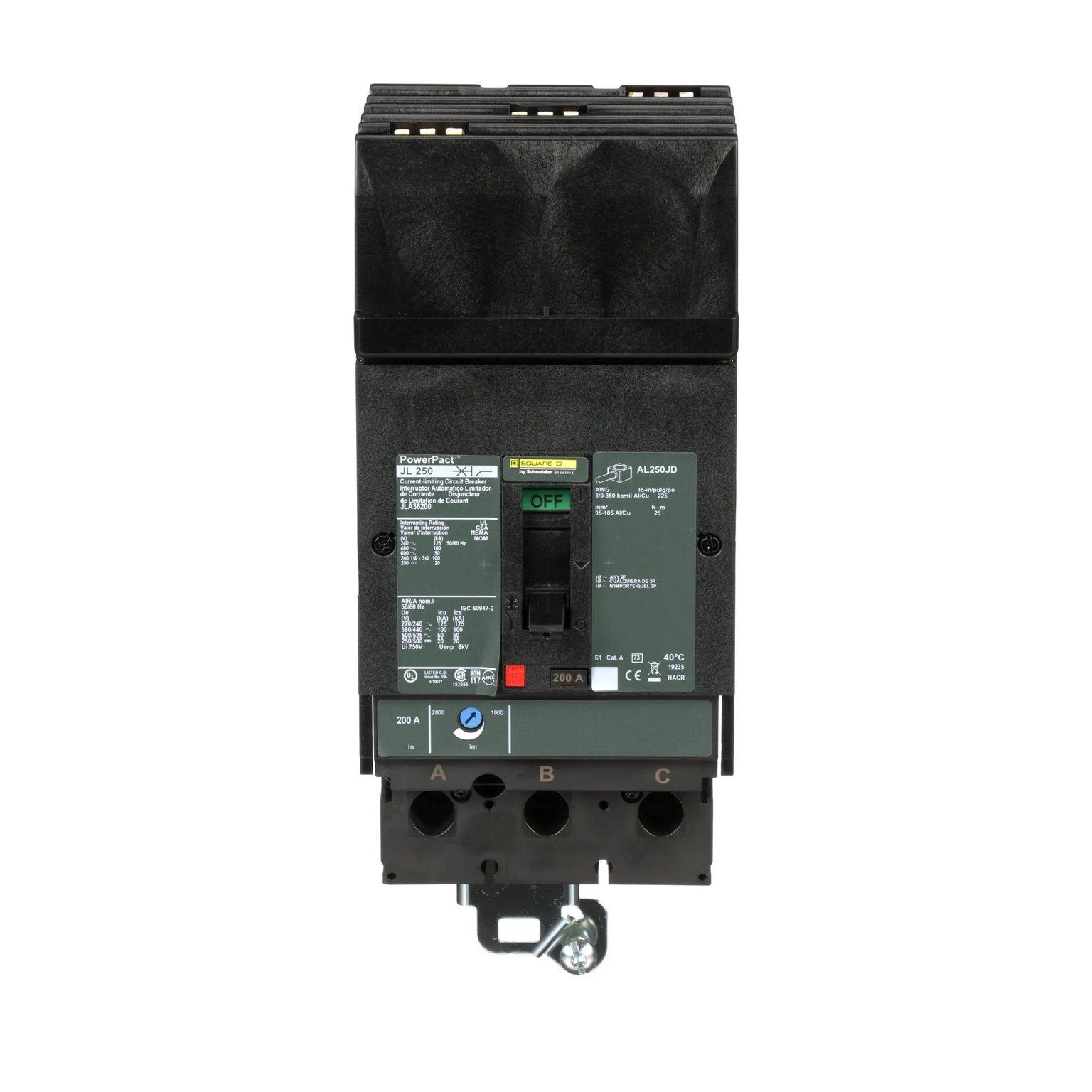 JLA36225 - Square D - Molded Case Circuit Breaker