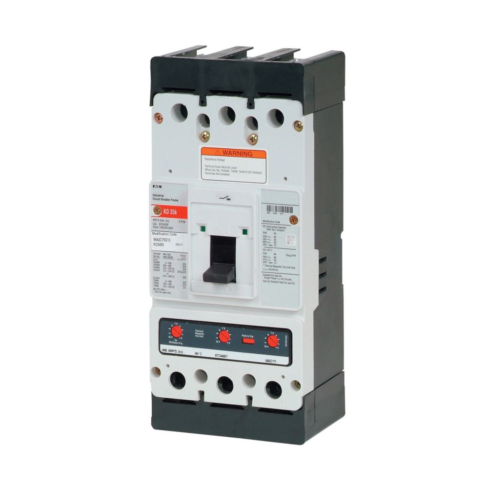 KDB3400FT32W - Eaton - Molded case circuit breaker