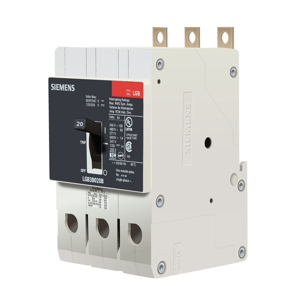 LGB3B020B - Siemens - Molded Case Circuit Breaker