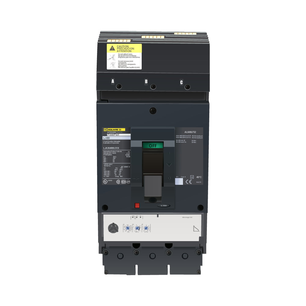 LJA36400U31X - Square D - Molded Case Circuit Breaker