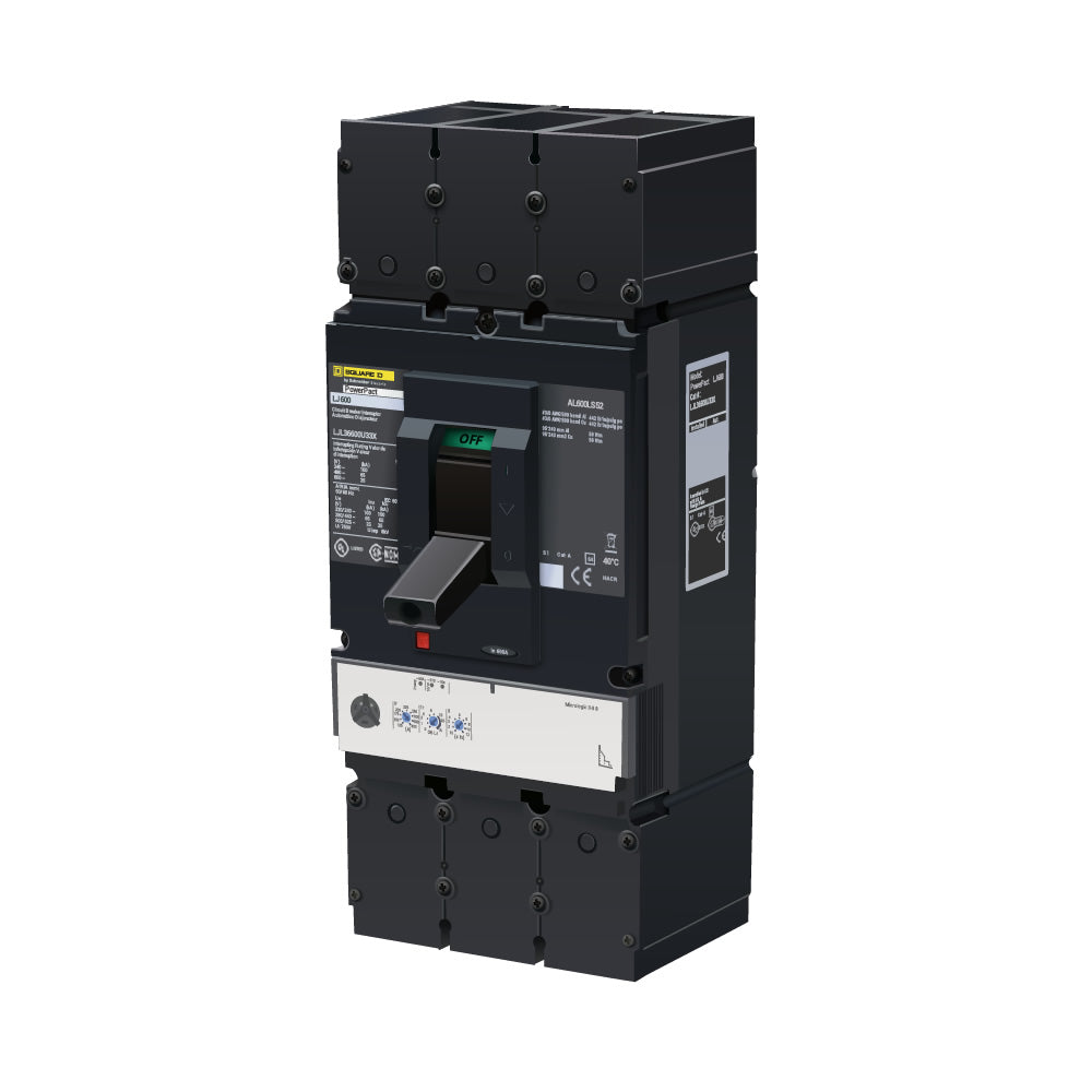 LJL36600U33X - Square D - Molded Case Circuit Breaker