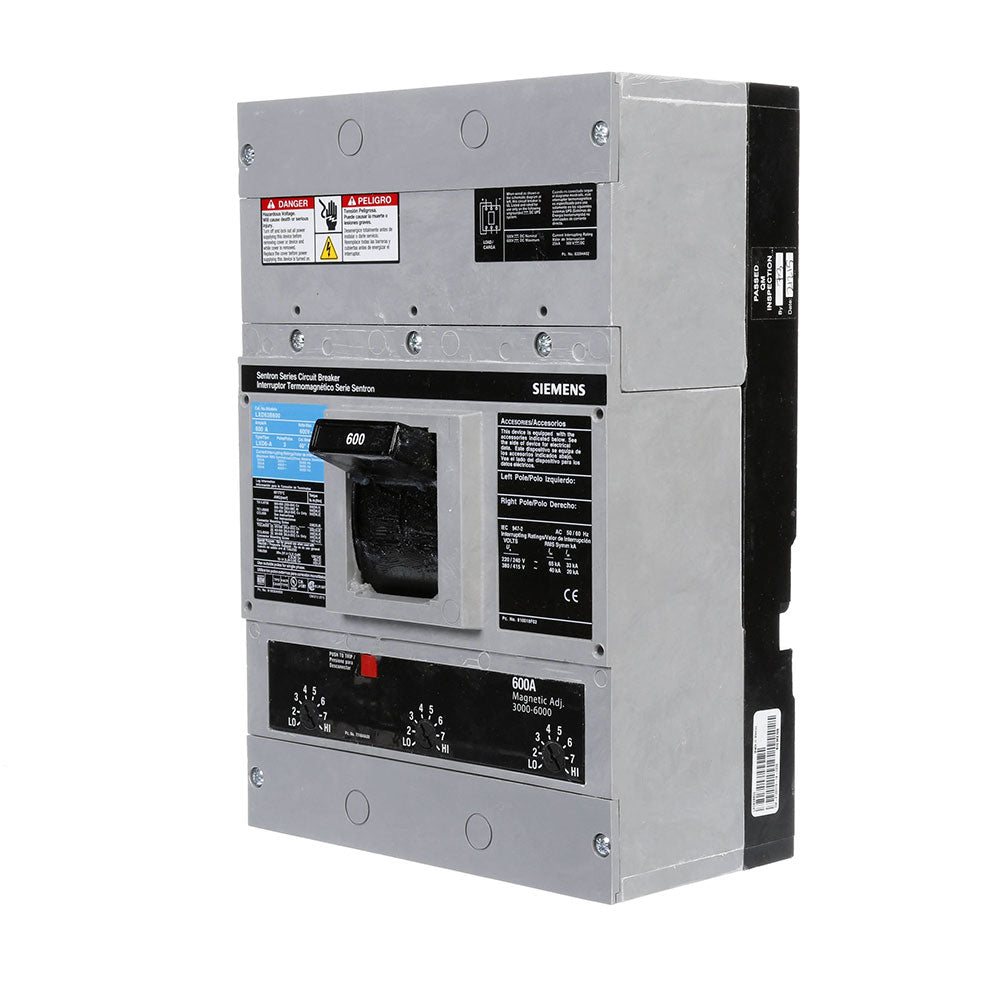 LXD63B600 - Siemens - Molded Case Circuit Breaker