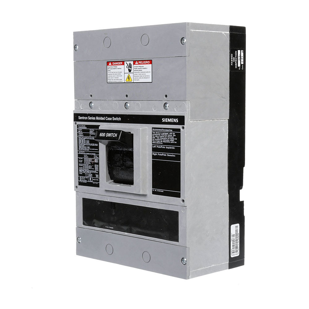LXD63S600AL - Siemens - Molded Case Circuit Breaker