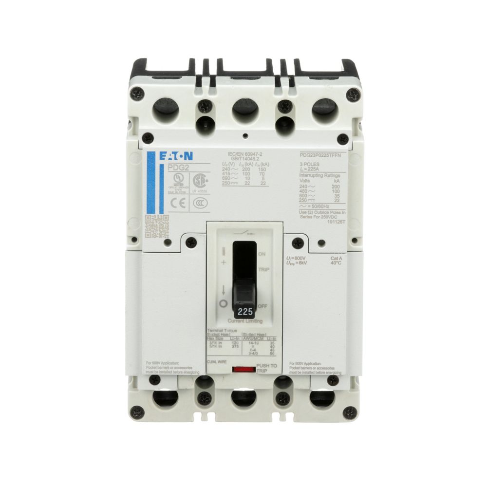 PDG23M0060TFFJ - Eaton - Molded Case Circuit Breakers
