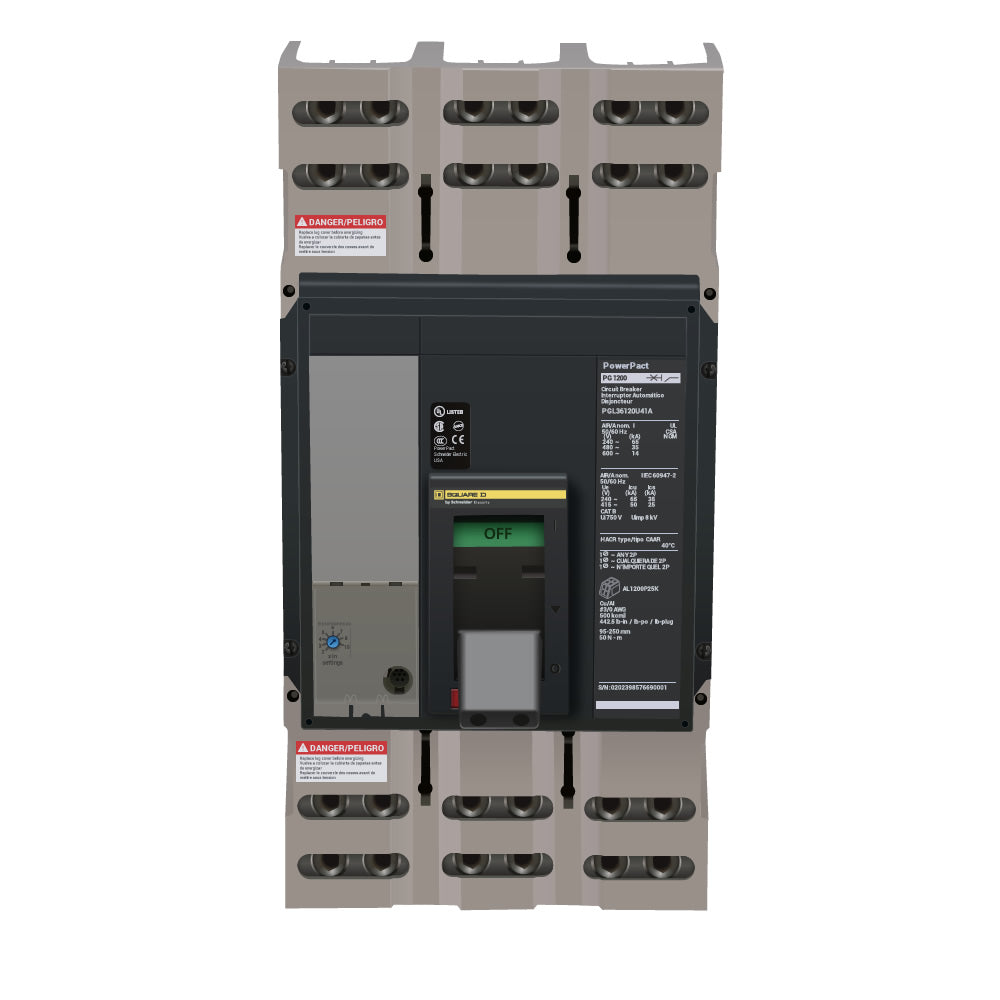 PGL36120U41A - Square D - Molded Case Circuit Breaker