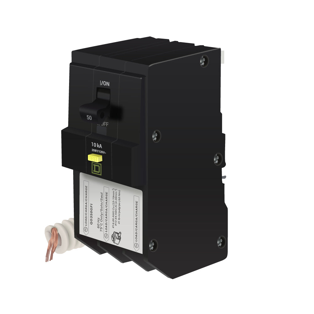 QO350GFI - Square D - 50 Amp GFCI Breaker