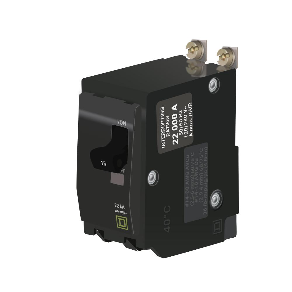 QOB215VH - Square D - 15 Amp 22kA Circuit Breaker